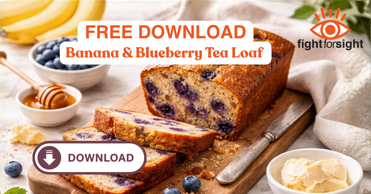 Banana & Blueberry Tea Loaf